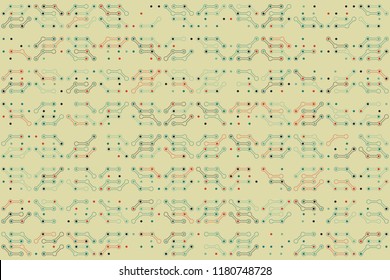 Beautiful geometric pattern design 