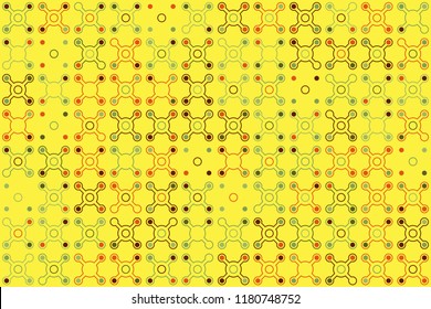 Beautiful geometric pattern design 