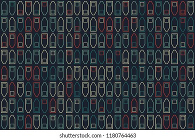 Beautiful geometric pattern design 