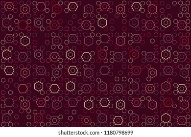 Beautiful geometric pattern design 