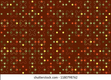 Beautiful geometric pattern design 