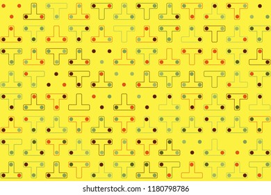 Beautiful geometric pattern design 