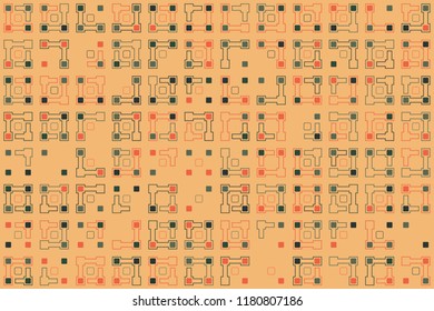 Beautiful geometric pattern design 