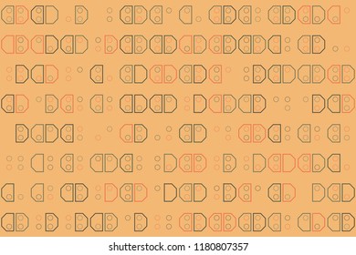 Beautiful geometric pattern design 
