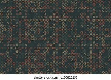 Beautiful geometric pattern design 