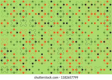 Beautiful geometric pattern design 