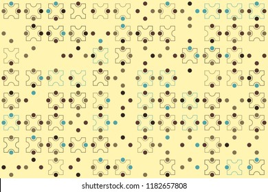 Beautiful geometric pattern design 