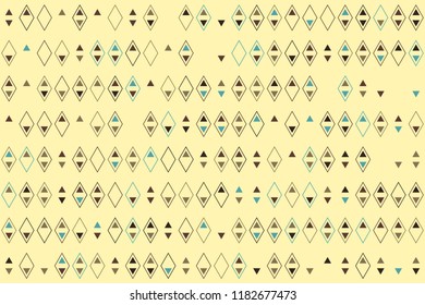 Beautiful geometric pattern design 