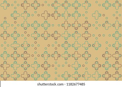 Beautiful geometric pattern design 