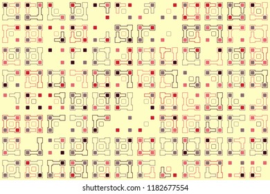 Beautiful geometric pattern design 