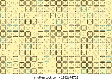 Beautiful geometric pattern design 