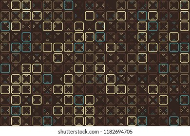 Beautiful geometric pattern design 