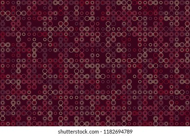 Beautiful geometric pattern design 