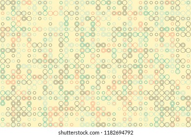 Beautiful geometric pattern design 