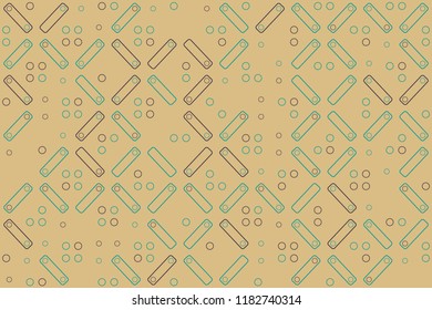 Beautiful geometric pattern design 