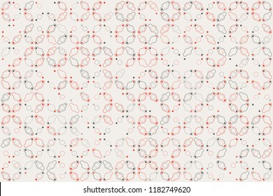 Beautiful geometric pattern design 