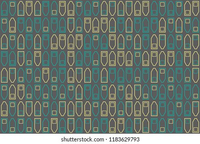 Beautiful geometric pattern design 