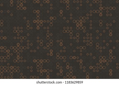 Beautiful geometric pattern design 