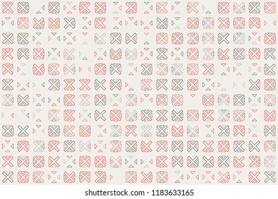 Beautiful geometric pattern design 