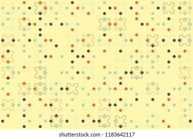 Beautiful geometric pattern design 