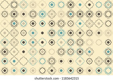 Beautiful geometric pattern design 
