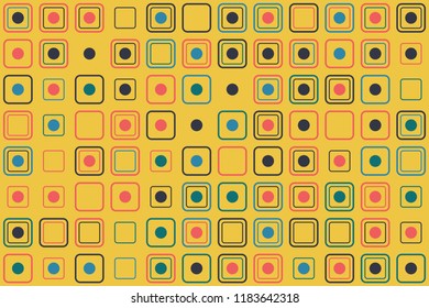 Beautiful geometric pattern design 