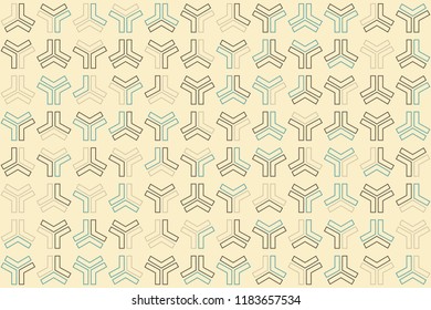 Beautiful geometric pattern design 