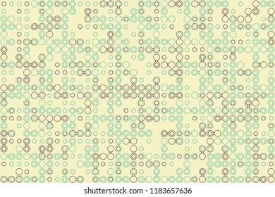 Beautiful geometric pattern design 