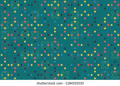 Beautiful geometric pattern design 