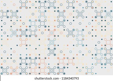 Beautiful geometric pattern design 