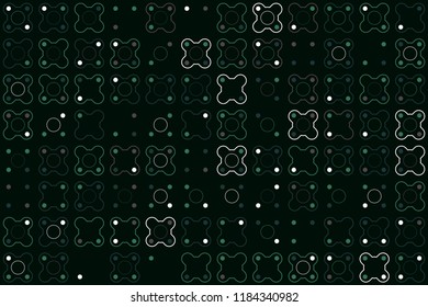 Beautiful geometric pattern design 