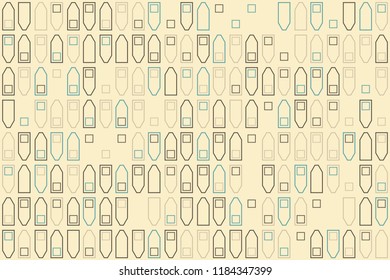 Beautiful geometric pattern design 
