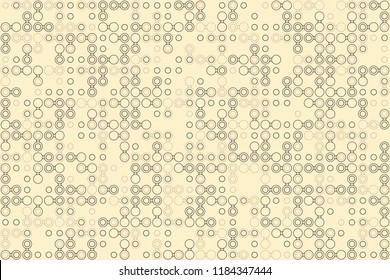 Beautiful geometric pattern design 
