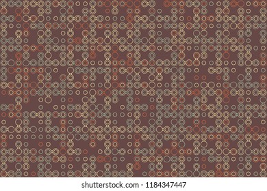 Beautiful geometric pattern design 