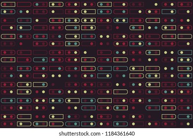 Beautiful geometric pattern design 