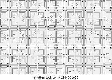 Beautiful geometric pattern design 