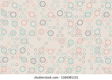 Beautiful geometric pattern design 