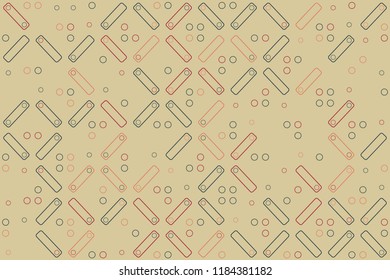Beautiful geometric pattern design 