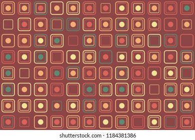 Beautiful geometric pattern design 