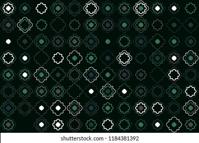 Beautiful geometric pattern design 