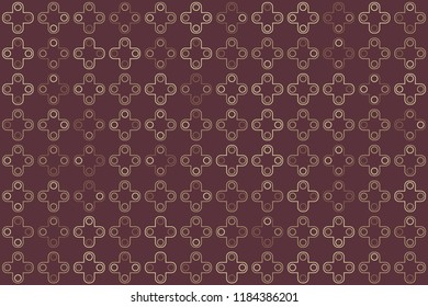 Beautiful geometric pattern design 