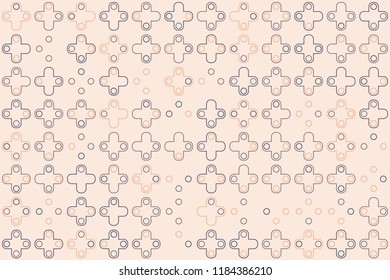 Beautiful geometric pattern design 