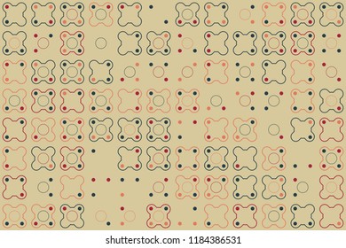 Beautiful geometric pattern design 