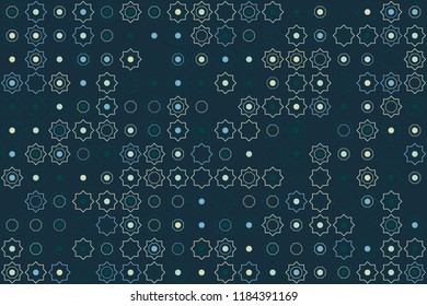 Beautiful geometric pattern design 