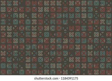 Beautiful geometric pattern design 