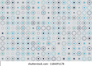 Beautiful geometric pattern design 