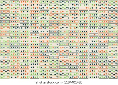 Beautiful geometric pattern design 