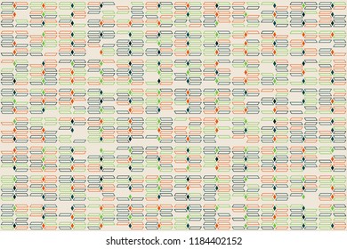 Beautiful geometric pattern design 