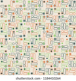 Beautiful geometric pattern design 