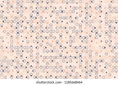 Beautiful geometric pattern design 